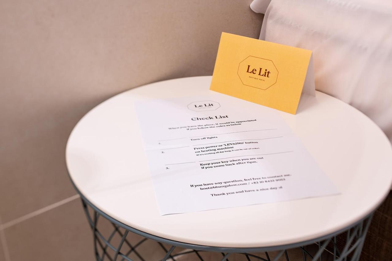 Le Lit Hotel 首爾 外观 照片